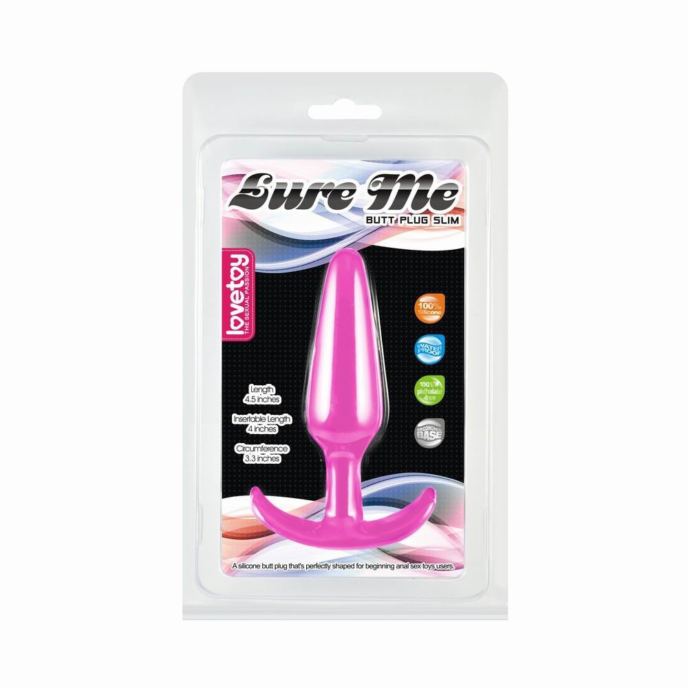 LURE ME Classic Anal Plug S Rosa