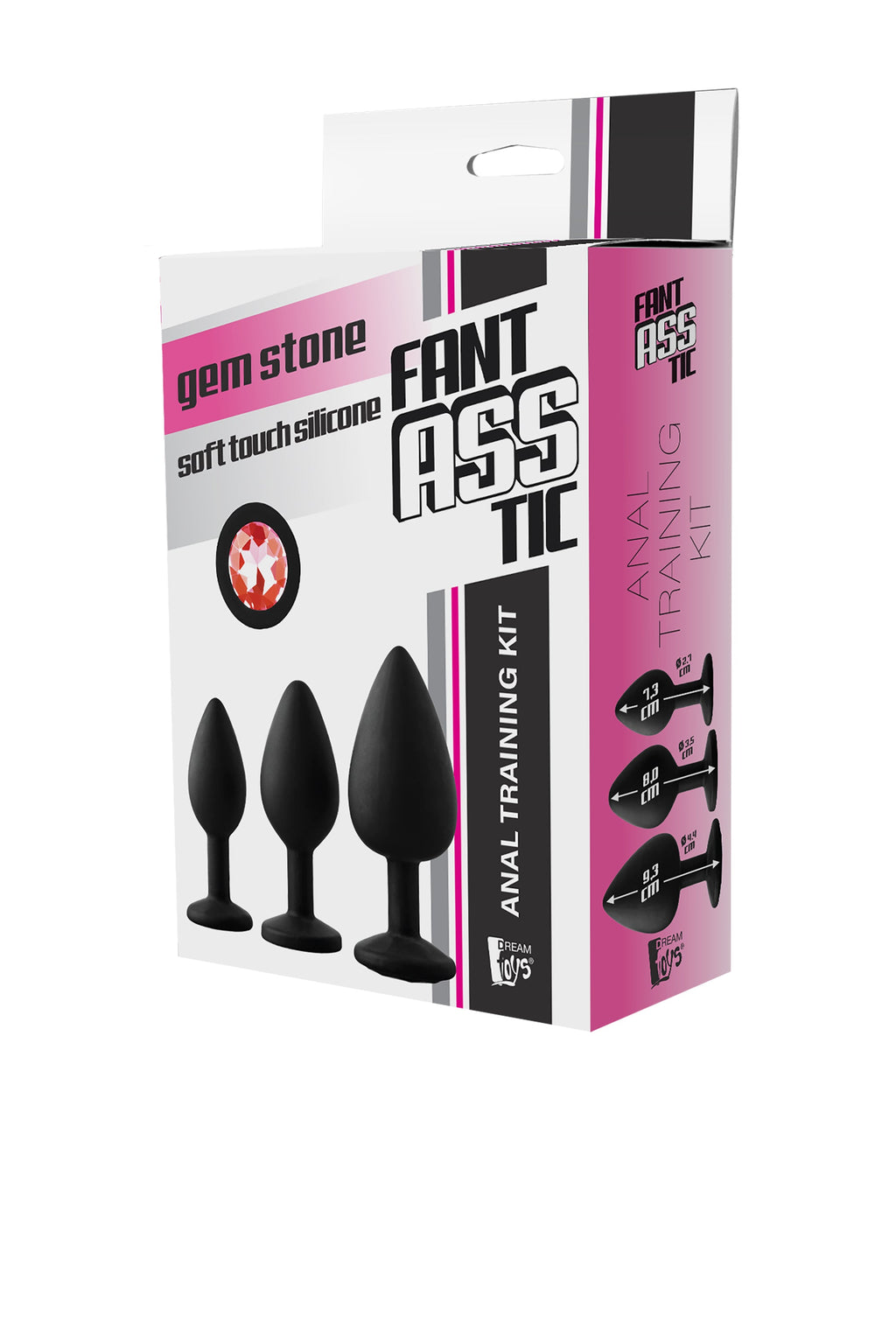 FANTASTICO KIT PER L'ADDESTRAMENTO ANALE RED STONE