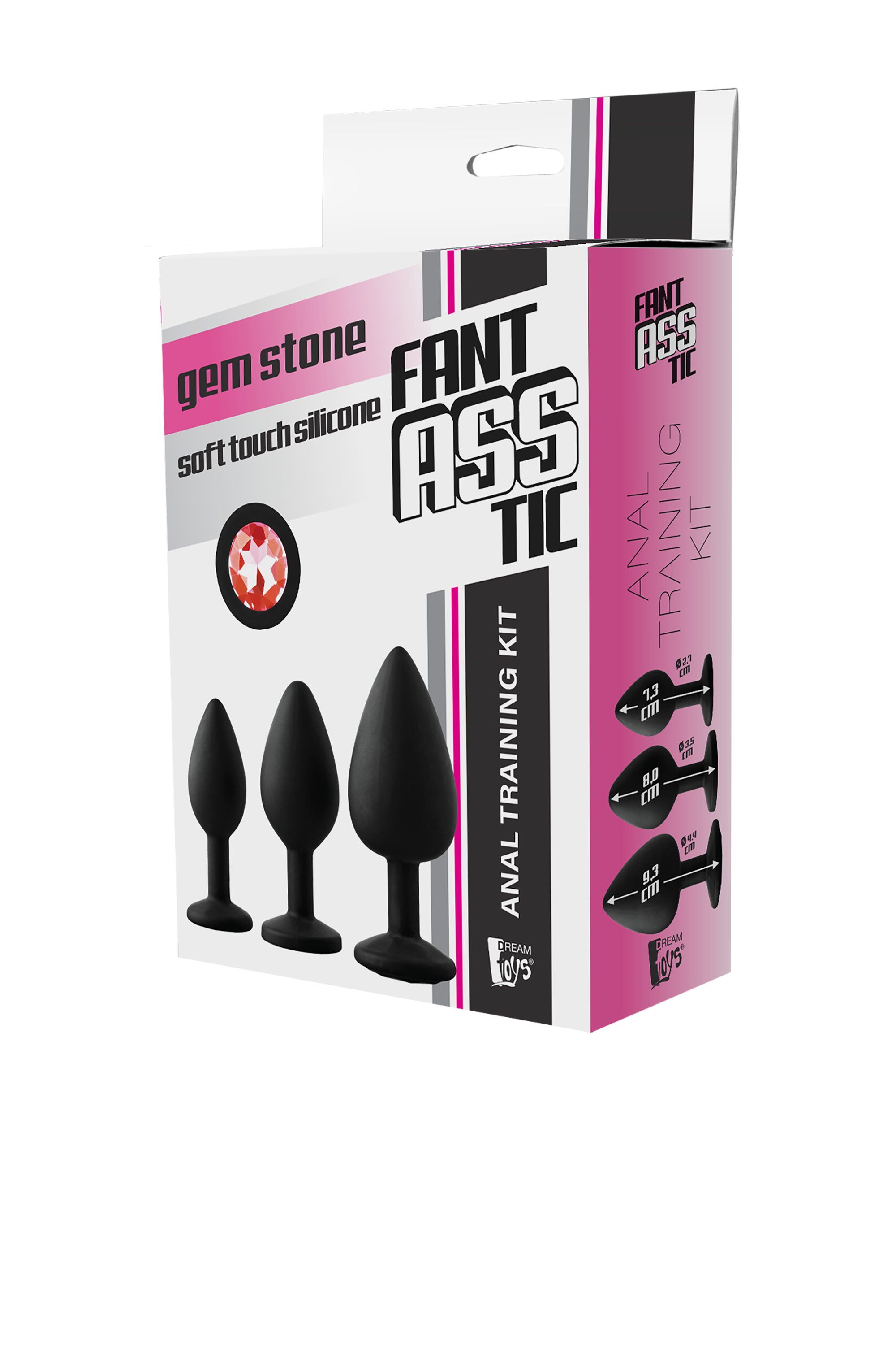 FANTASTICO KIT PER L'ADDESTRAMENTO ANALE RED STONE