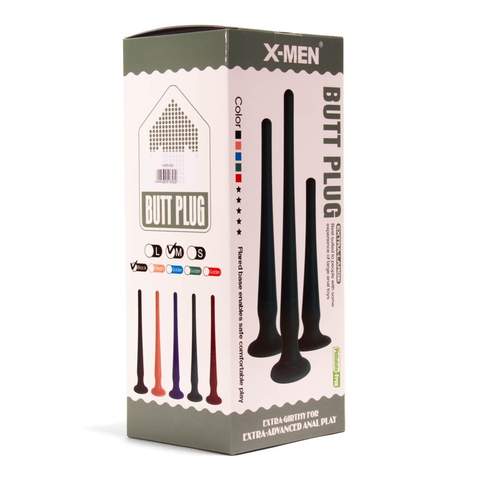 Plug anale X-MEN taglia M nero