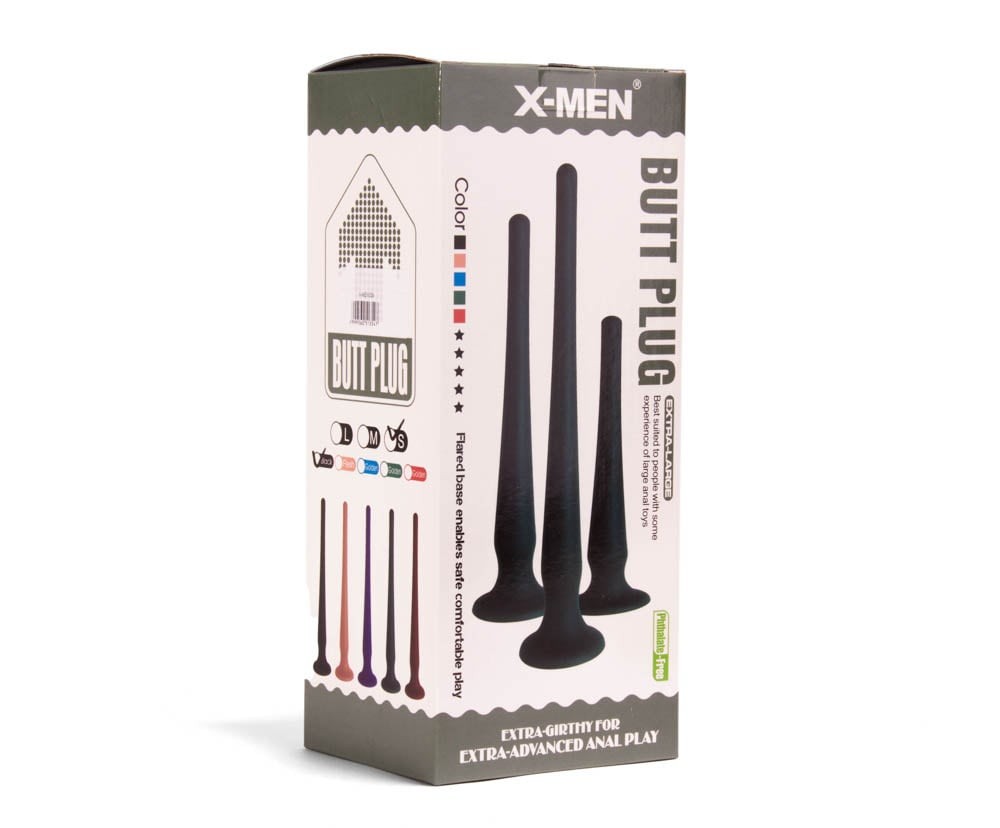 Plug anale X-MEN taglia S nero