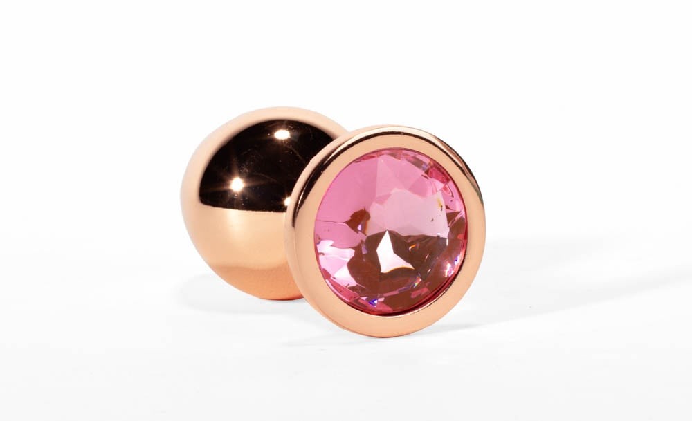 Plug anale in metallo X-MEN Secret Shade Rose L