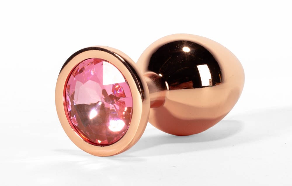 Plug anale in metallo X-MEN Secret Shade Rose L