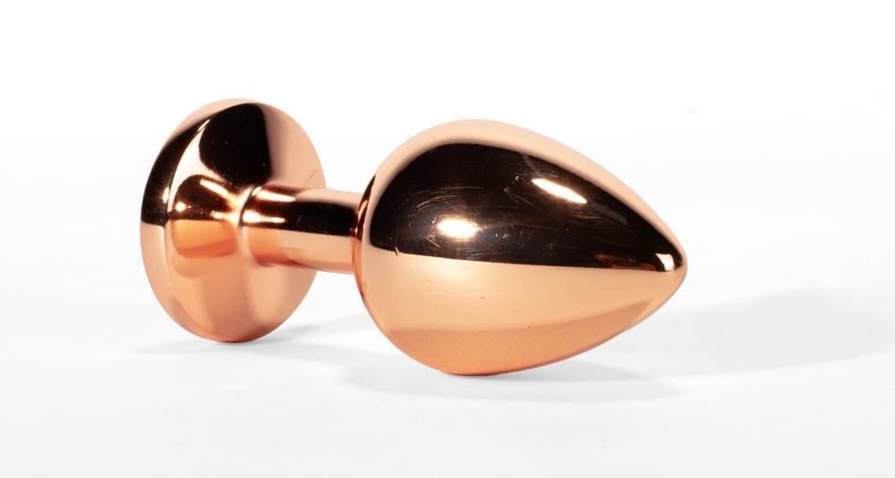 Plug anale in metallo X-MEN Secret Shade Rose L