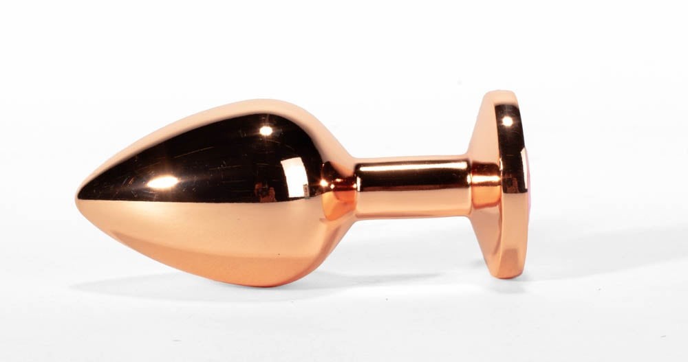 Plug anale in metallo X-MEN Secret Shade Rose L