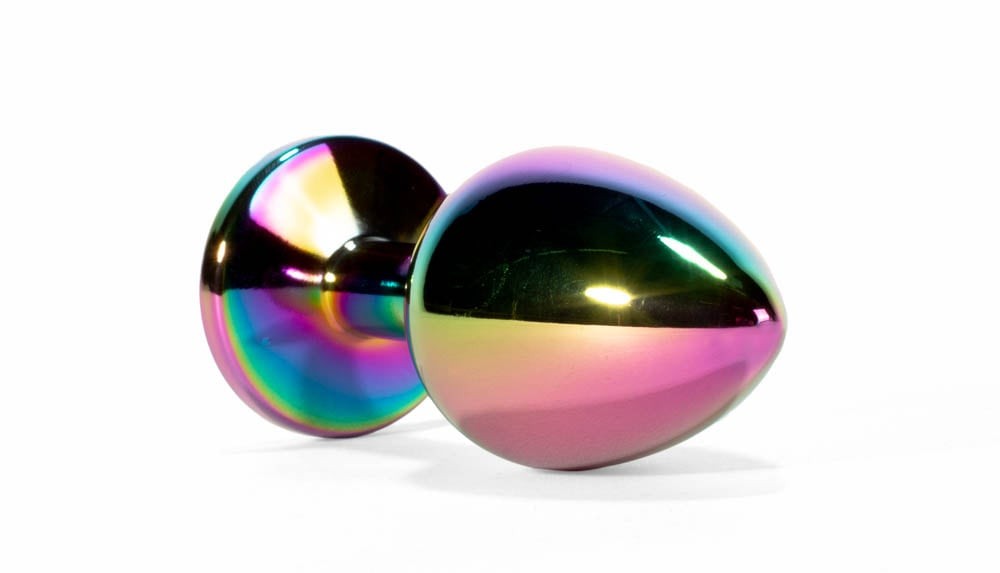 Plug anale in metallo X-MEN Secret Shine Rainbow M