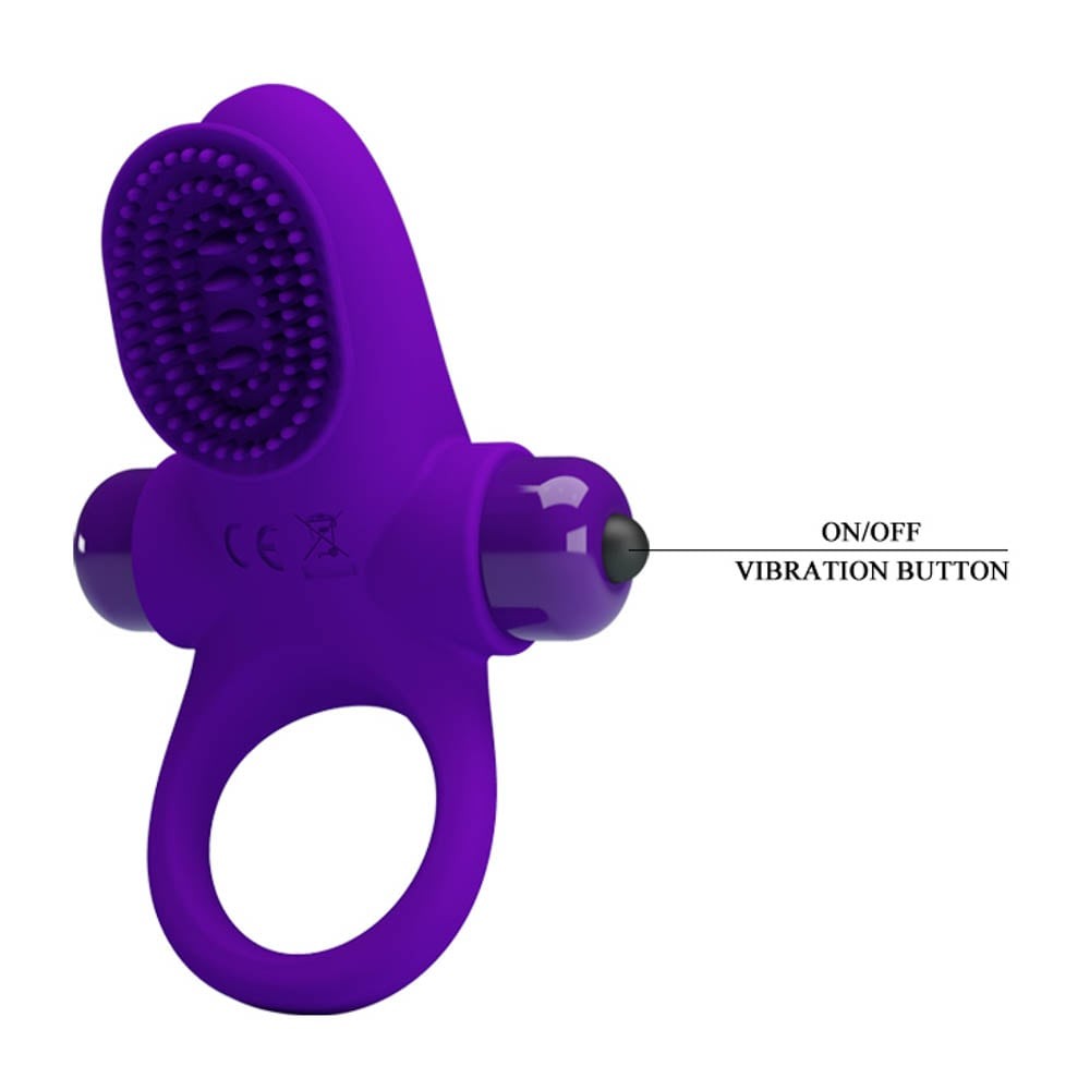 Anello per pene Pretty Love Vibrant 2 Viola