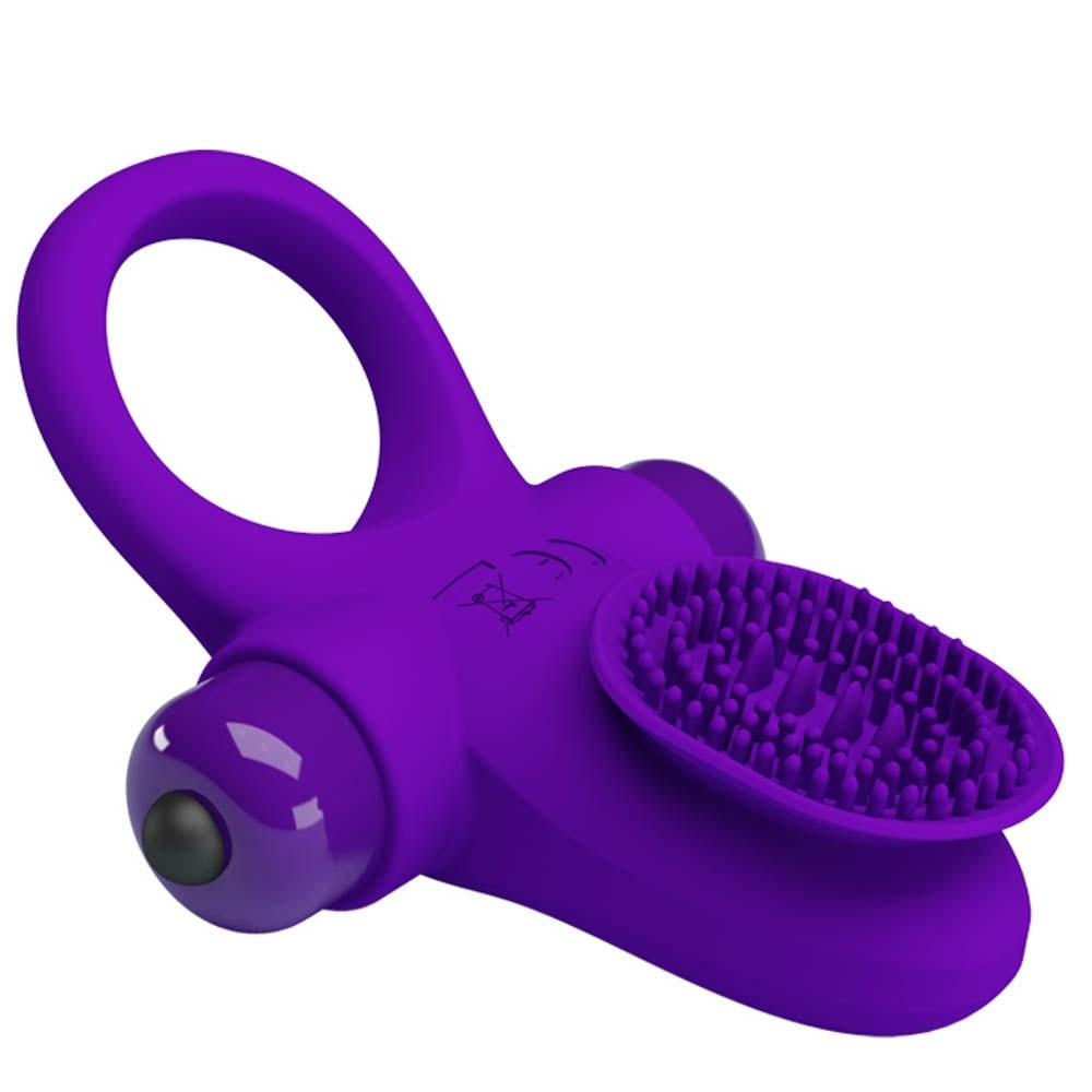 Anello per pene Pretty Love Vibrant 2 Viola