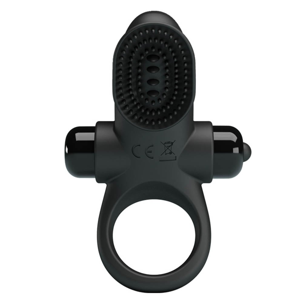 Anello per pene Pretty Love Vibrant 2 Nero