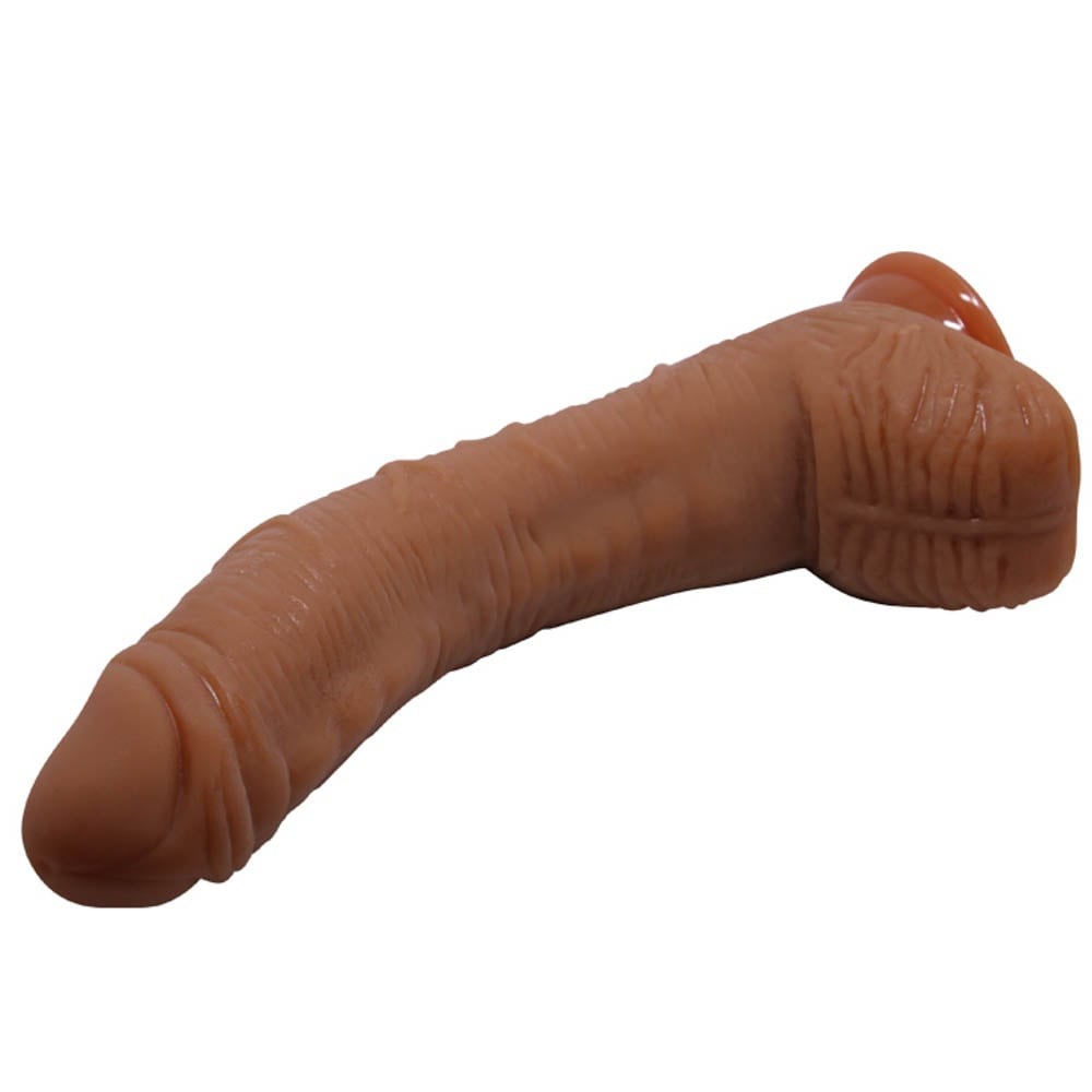Bellissimo dildo Alex 11" marrone