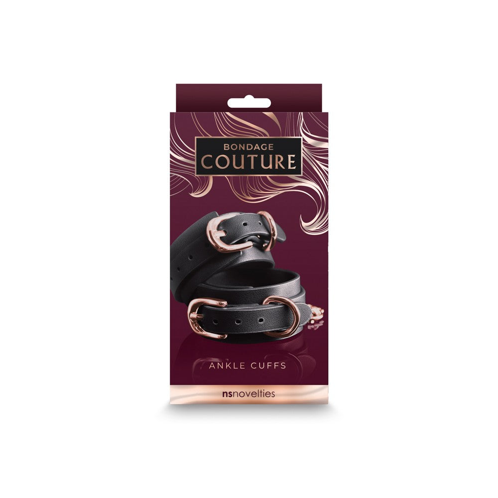 Bondage Couture - Manette per la caviglia - Nere
