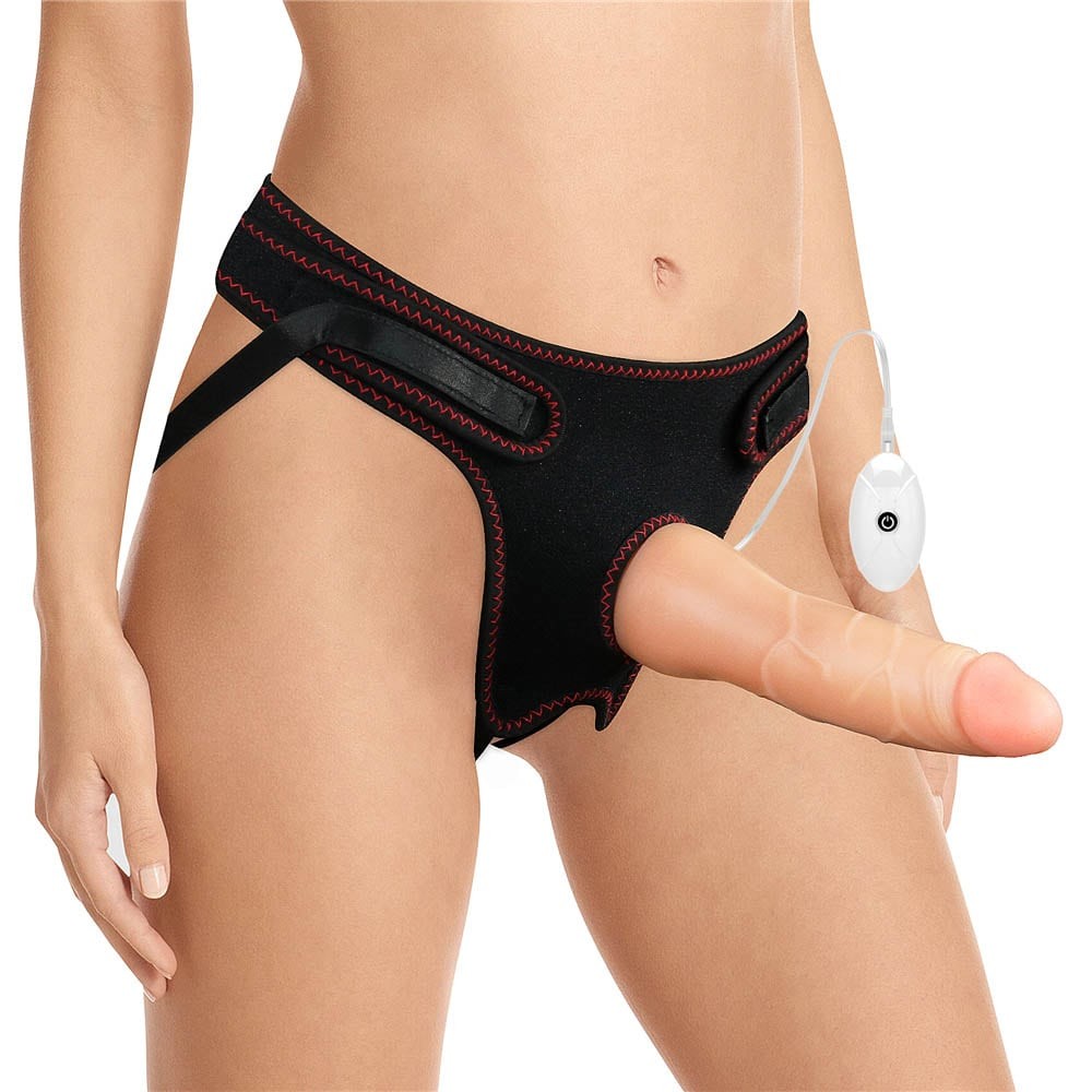 Set di Strapon Vibranti Easy da 7,5''