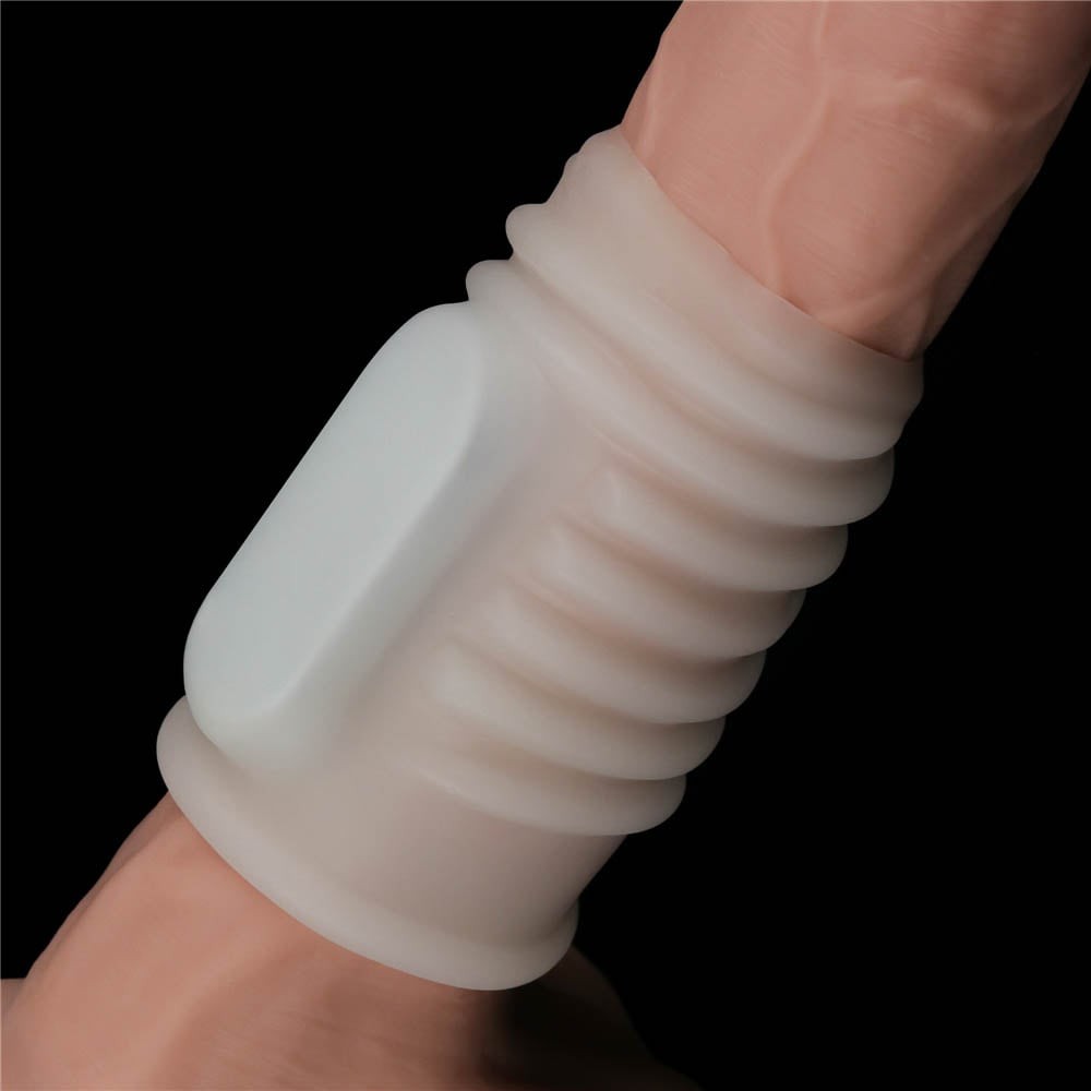 Anello vibrante a spirale dei cavalieri (bianco) I