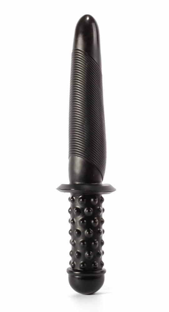 Plug anale con impugnatura a spada X-Men da 13,8" Nero II