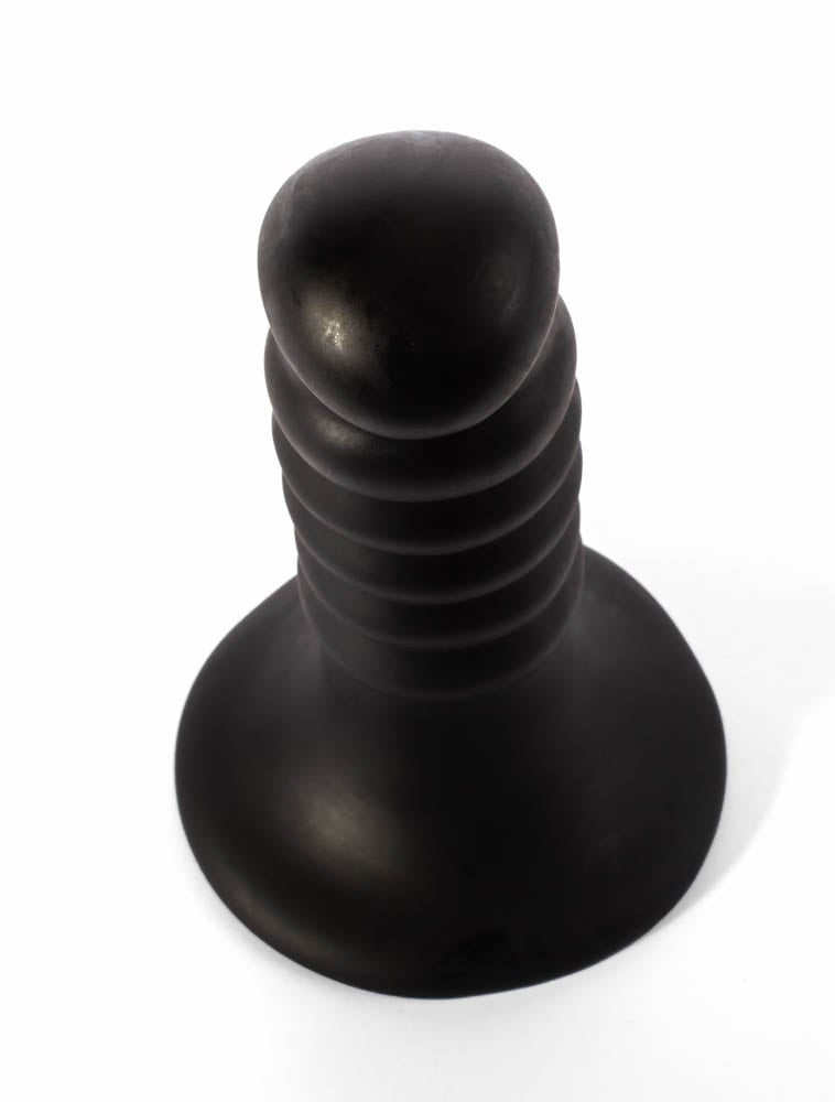 Plug anale extra spesso X-Men da 10" Nero IV