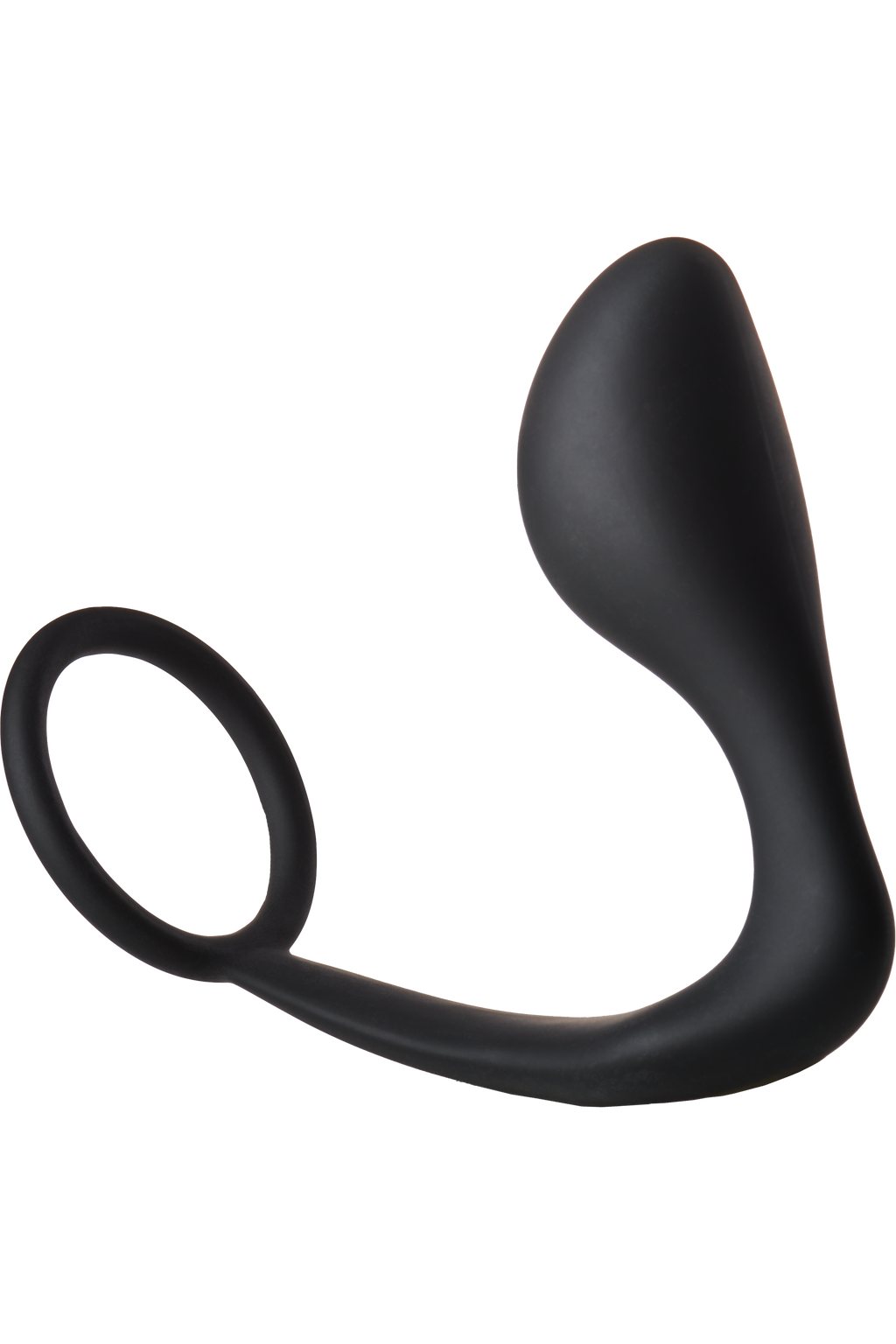 FANTASTICO PLUG ANALE CON ANELLO PER IL PENNELLO NERO