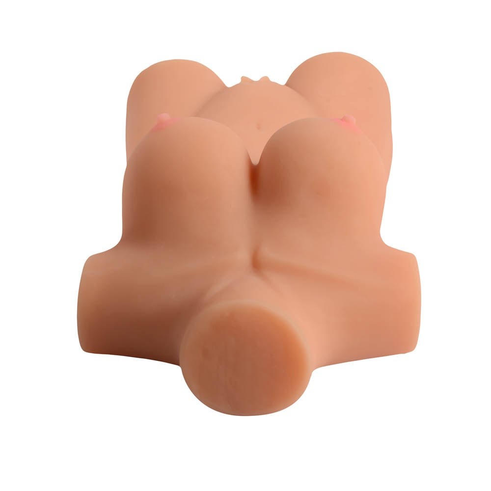 Bambola del sesso a mezzo busto da donna prosperosa