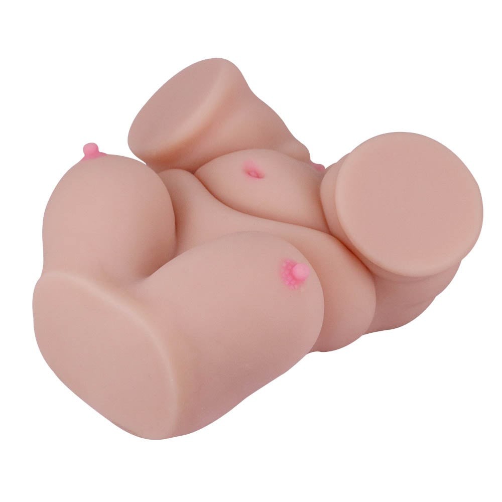 Masturbatore 3D a doppio foro V