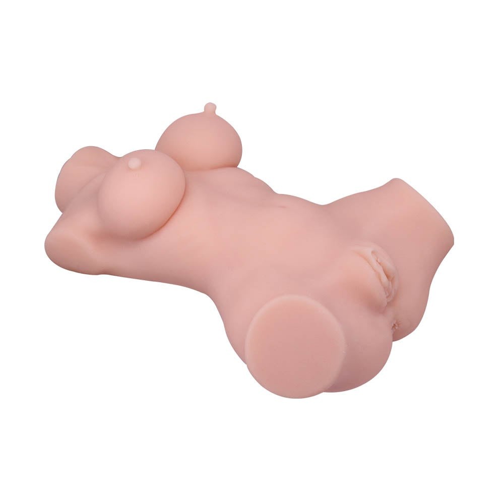 Masturbatore 3D a doppio foro II