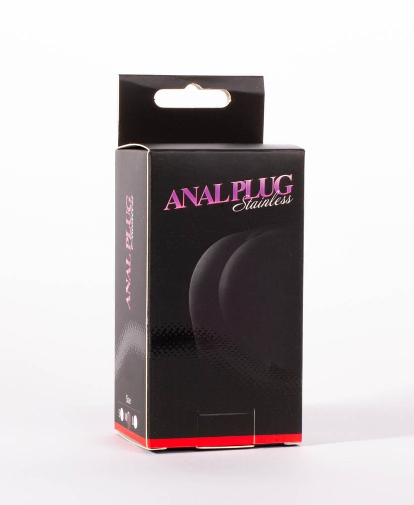 Plug anale in acciaio inossidabile L