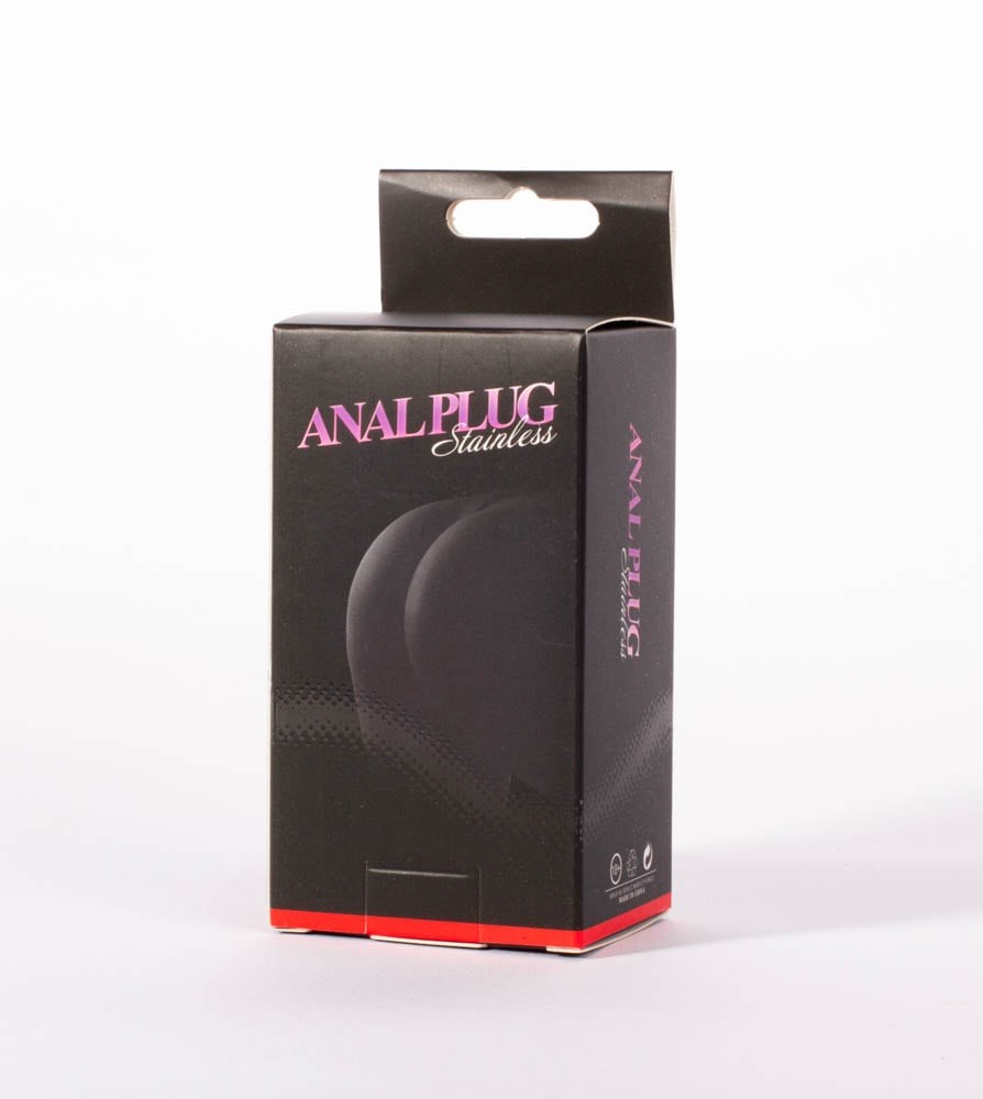 Plug anale in acciaio inossidabile S