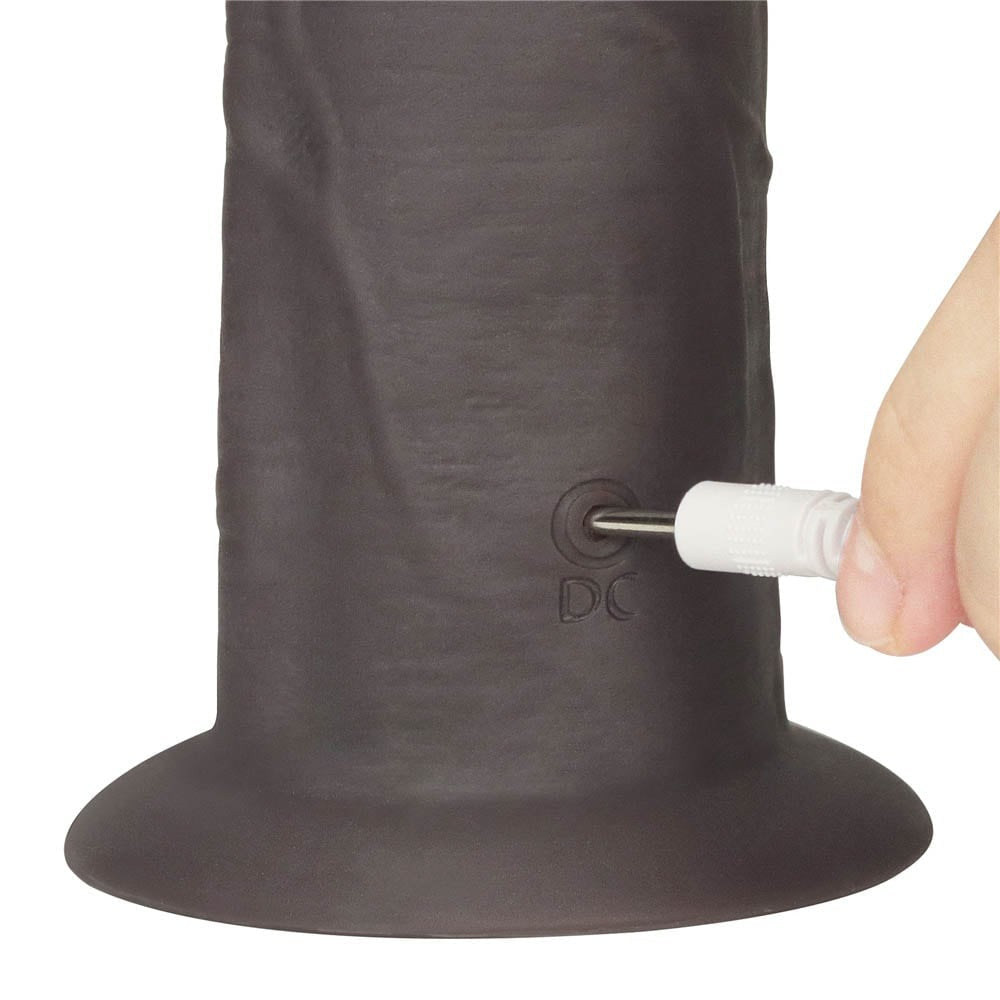 Rotatore in silicone a doppio strato da 10'', marrone