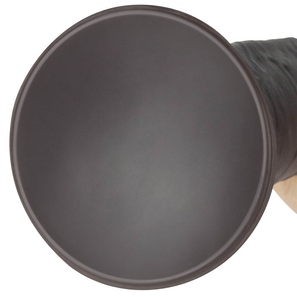 Rotatore in silicone a doppio strato da 10'', marrone