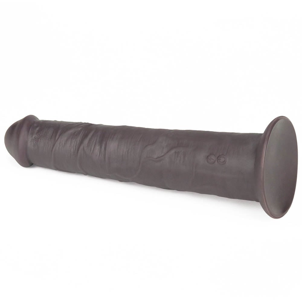 Rotatore in silicone a doppio strato da 10'', marrone