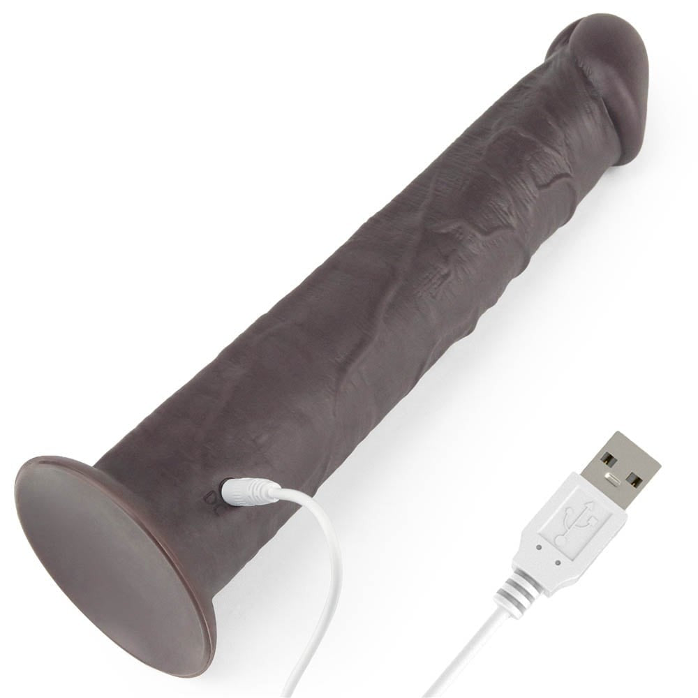 Rotatore in silicone a doppio strato da 10'', marrone
