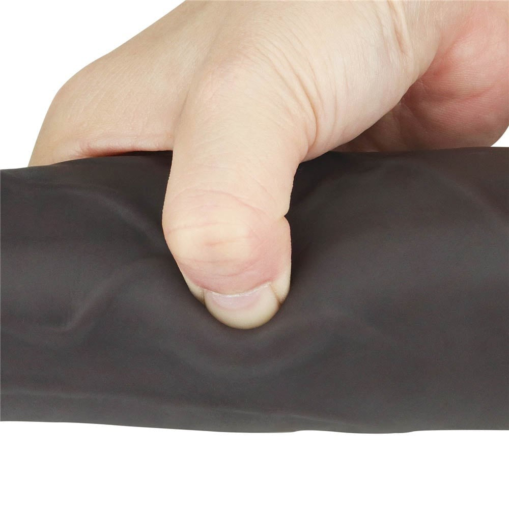 Rotatore in silicone a doppio strato da 9'', marrone