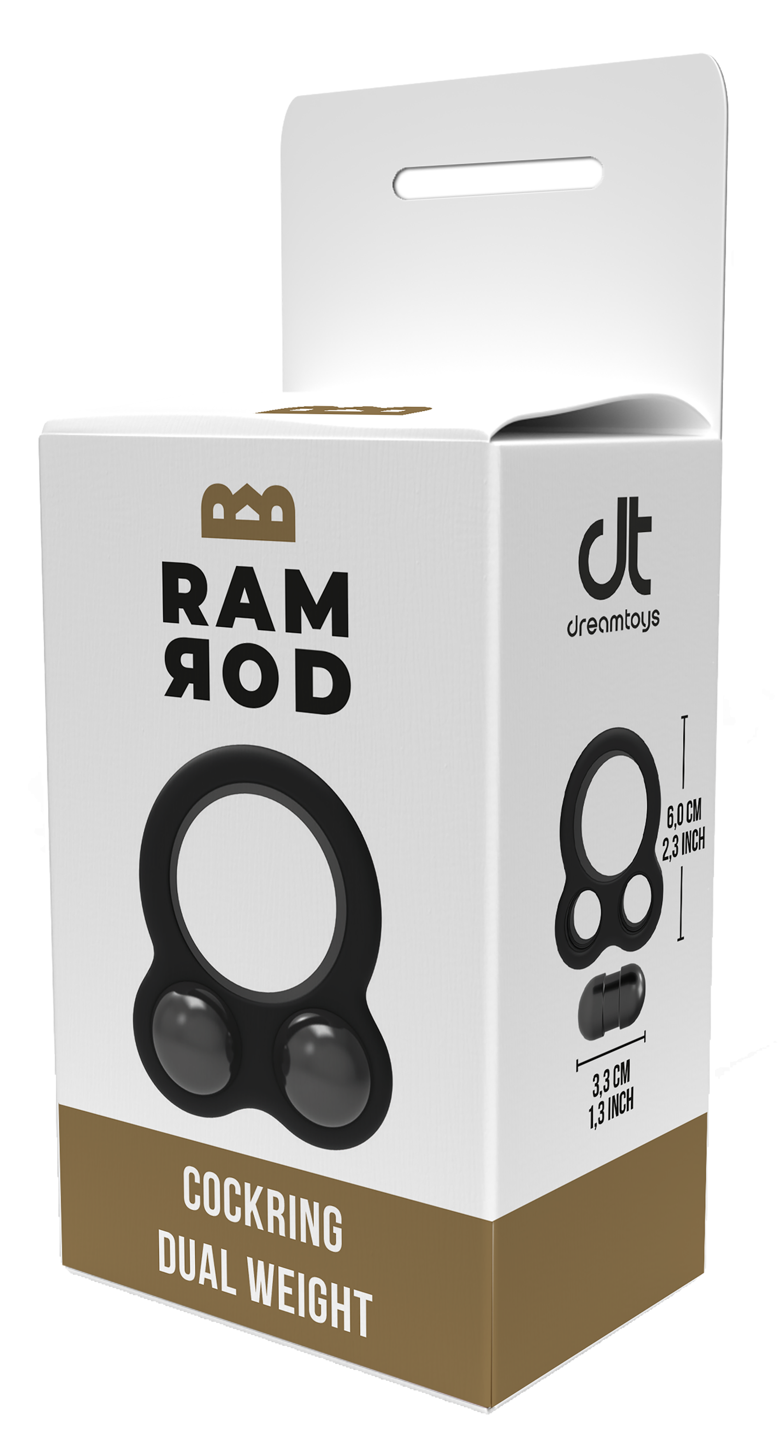 ANELLO PER IL PENE RAMROD DOPPIO PESO