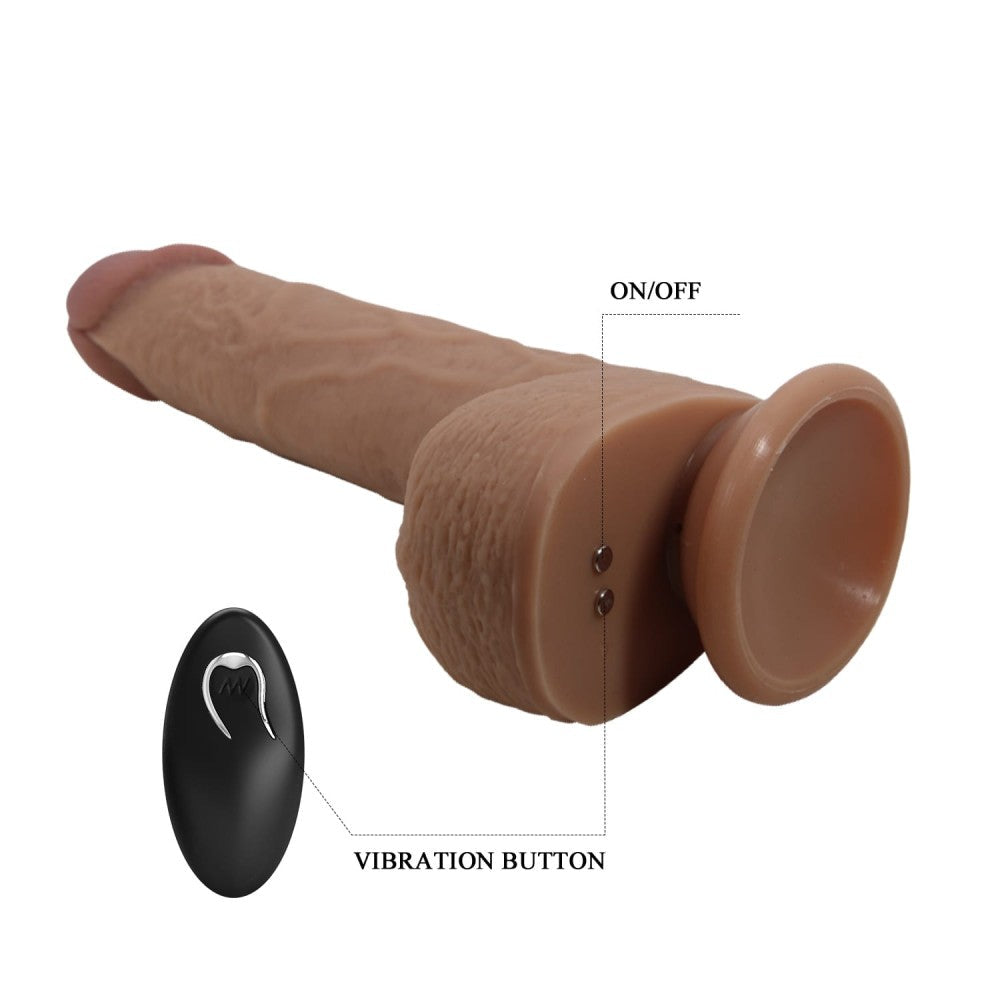 Dildo vibrante Pretty Love Tommy 8,9"