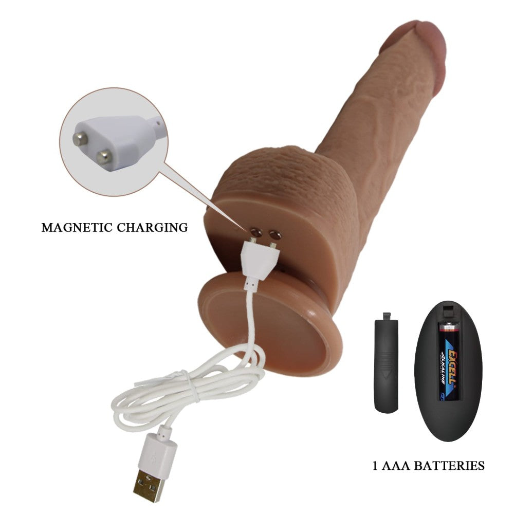 Dildo vibrante Pretty Love Tommy 8,9"
