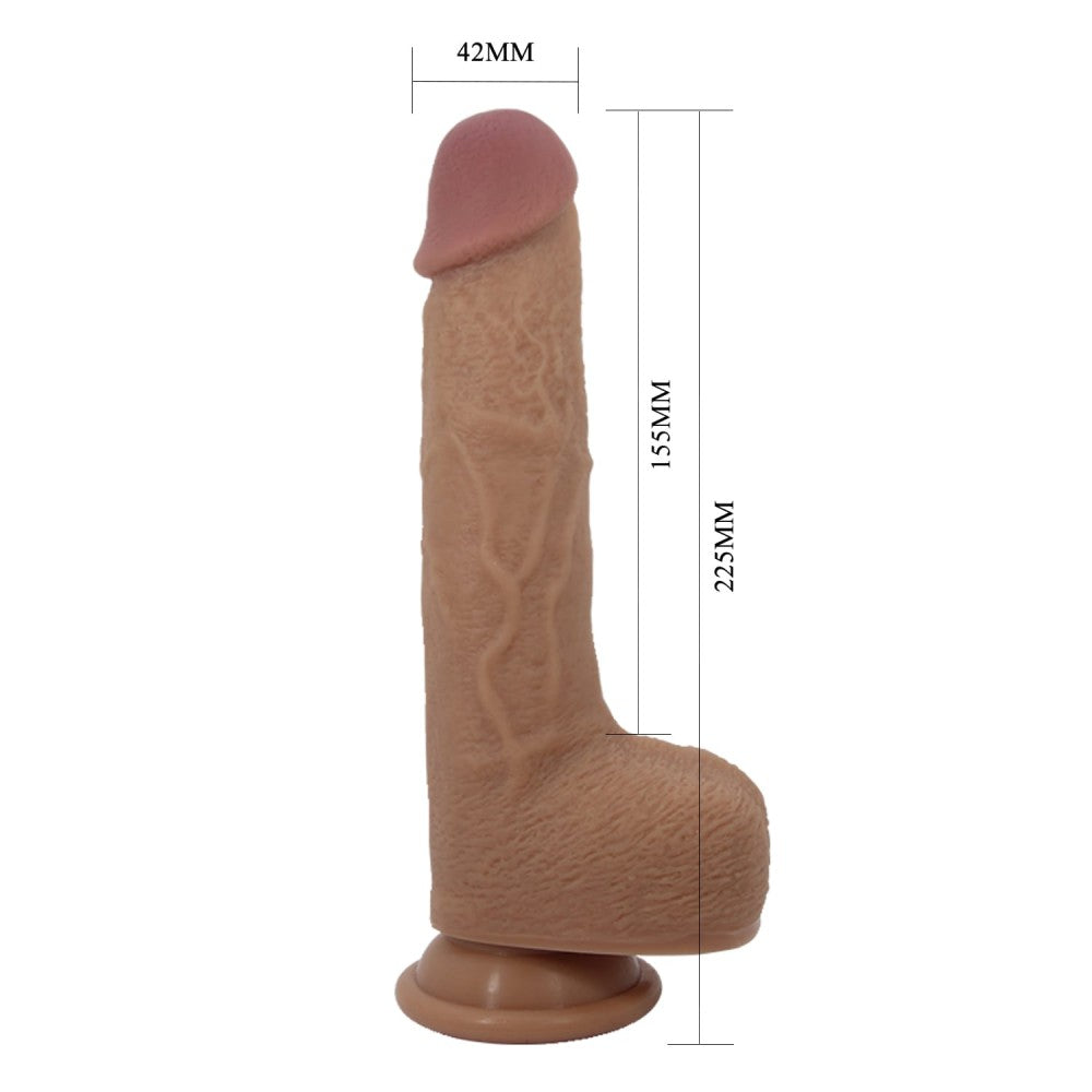 Dildo vibrante Pretty Love Tommy 8,9"