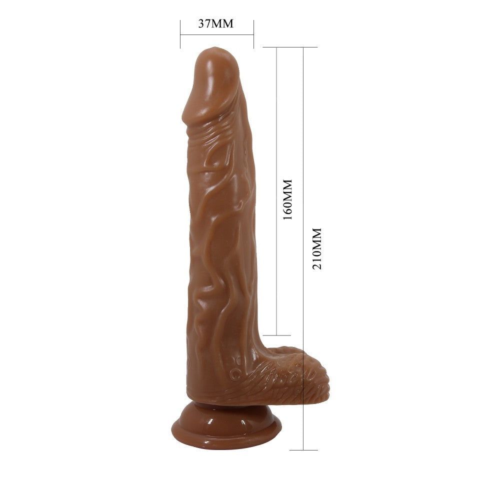Bellissimo Bodach 7,8 " Dildo vibrante con telecomando