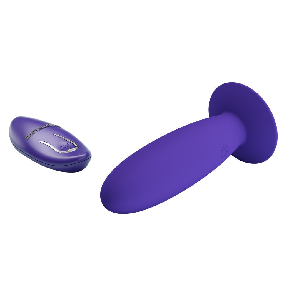 Plug vibrante Pretty Love con telecomando - Per ragazzi