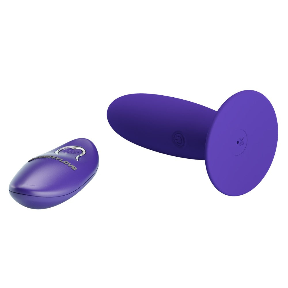 Plug vibrante Pretty Love con telecomando - Per ragazzi