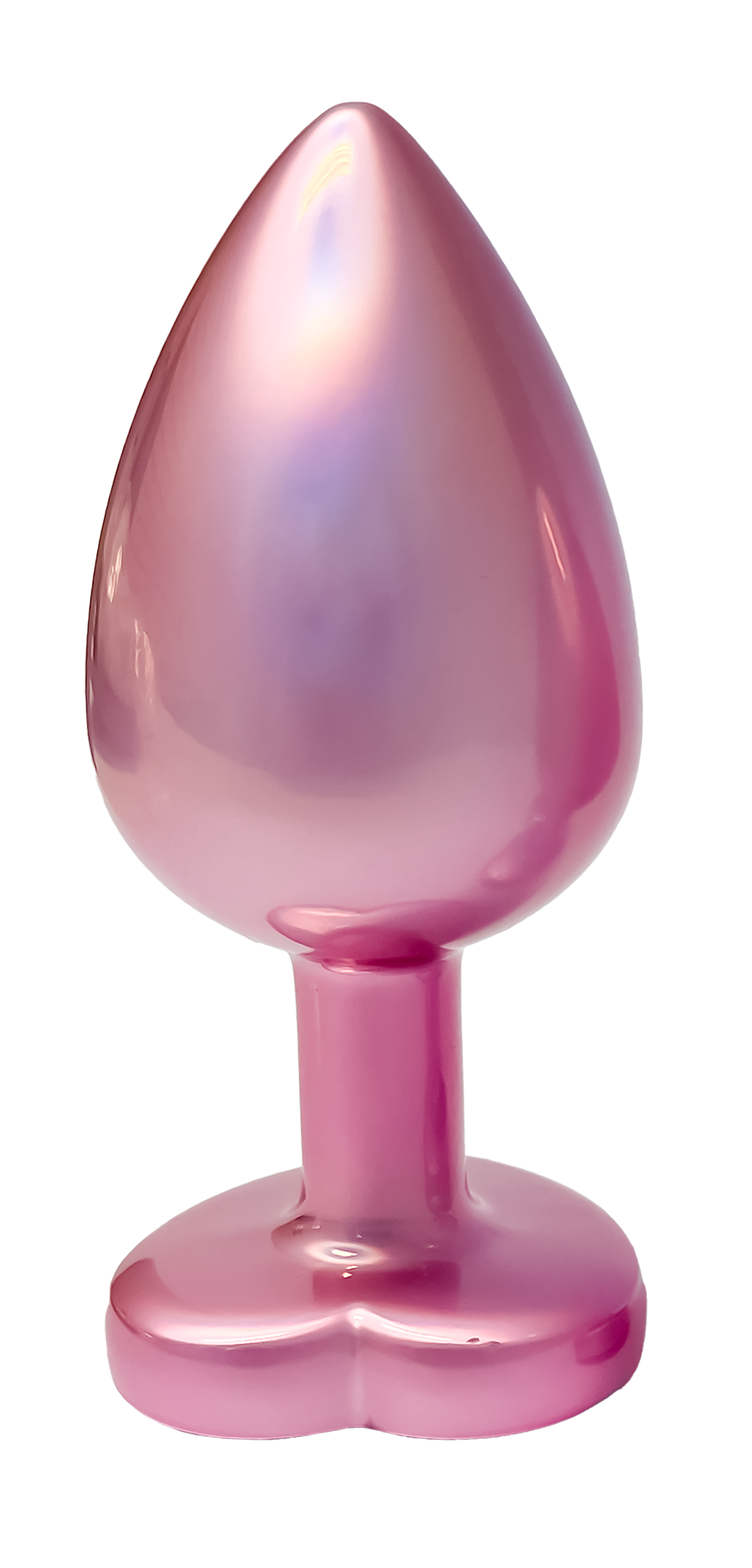 Plug grande rosa perla scintillante dell'amore
