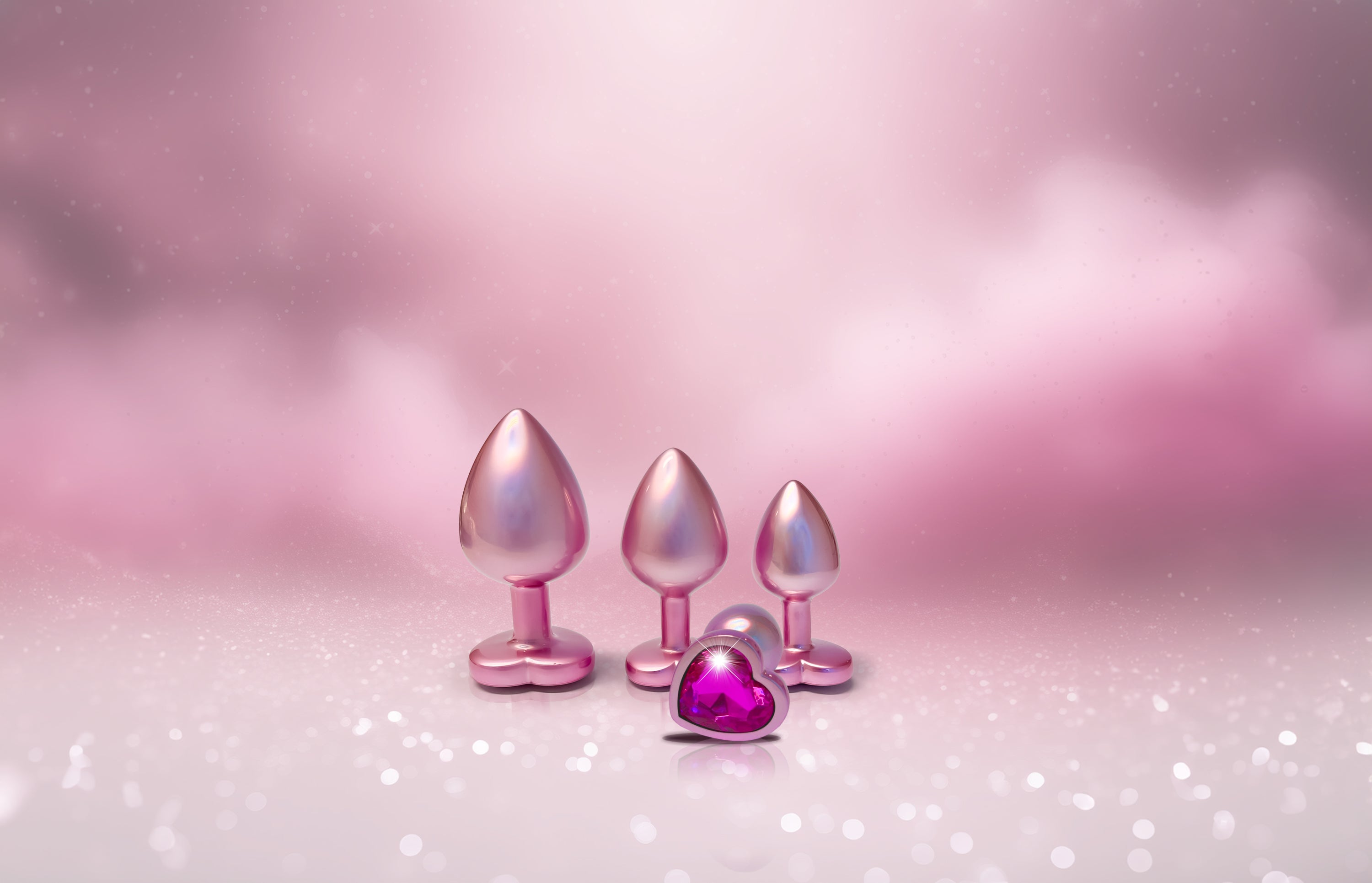 SET DI SPILLE ROSA GLEAMING LOVE PEARL