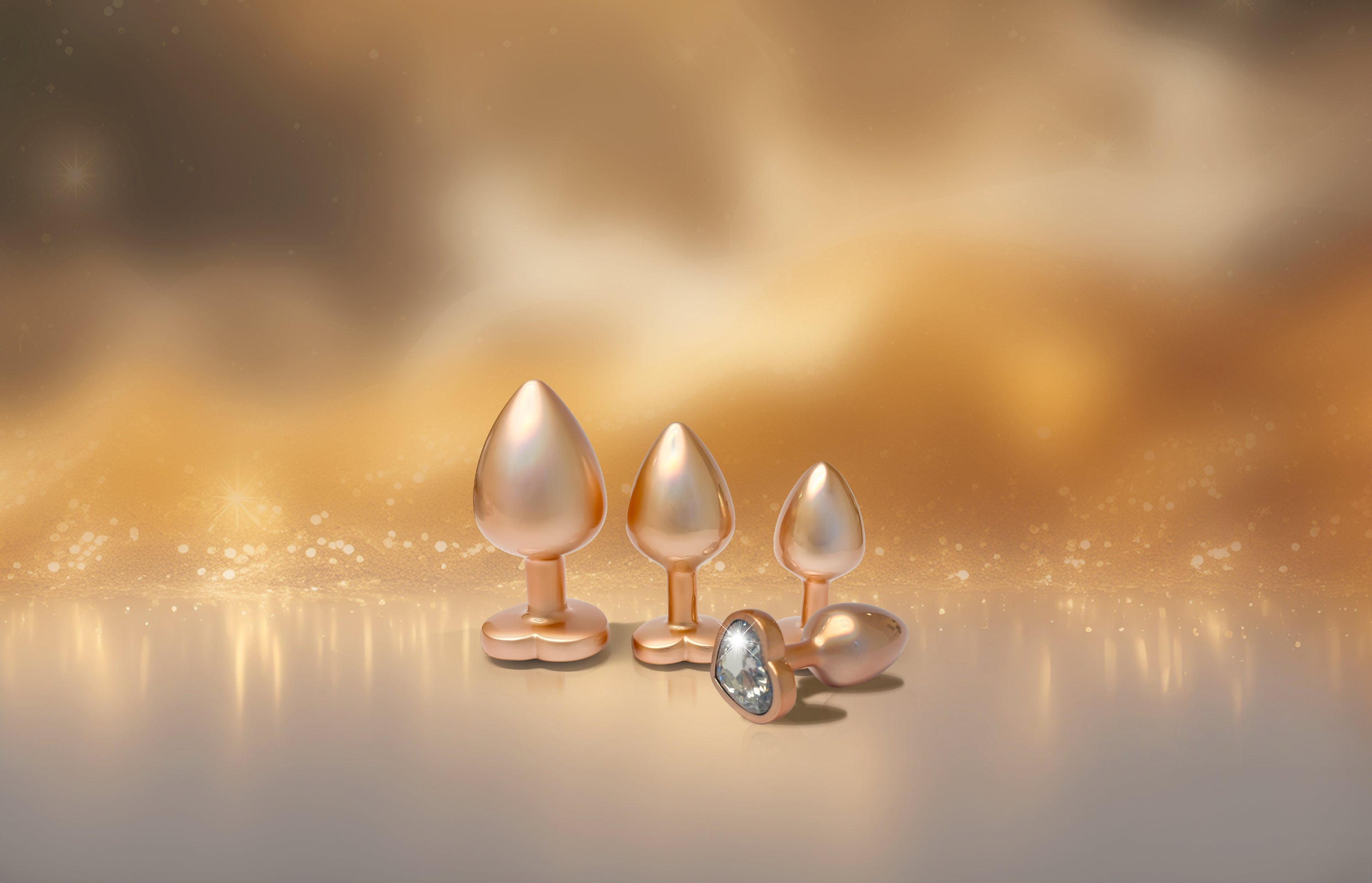 DIlatatore GLEAMING LOVE PEARL GOLD MED
