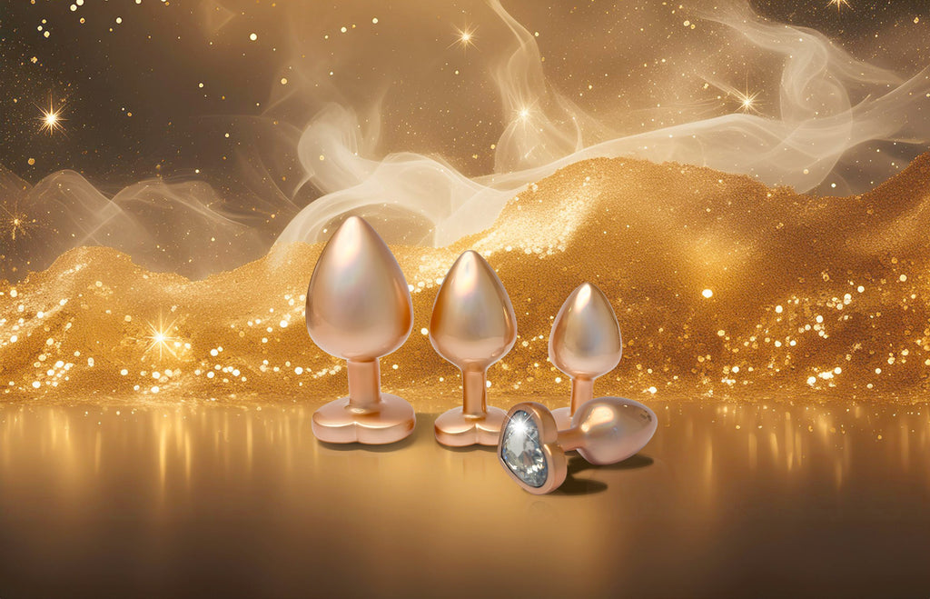 DIlatatore GLEAMING LOVE PEARL GOLD MED