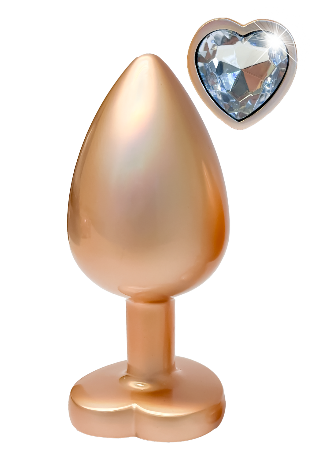 Tappo grande in oro perla scintillante