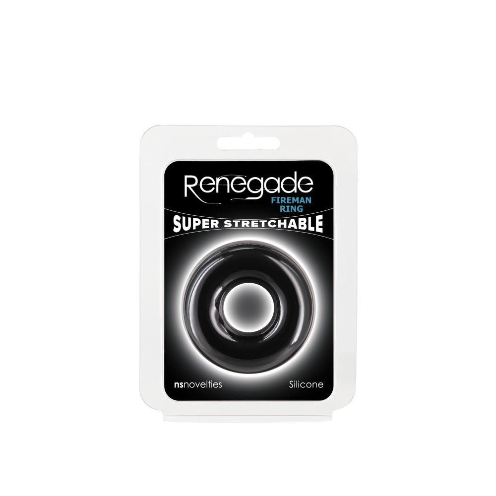 Renegade - Anello pompiere - Grande - Nero