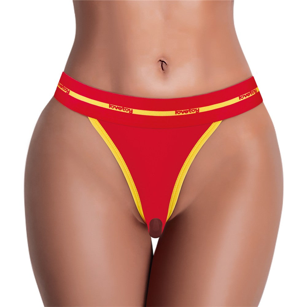 Mutandine sexy vibranti stampate XS/S (girovita 24 - 27 pollici)