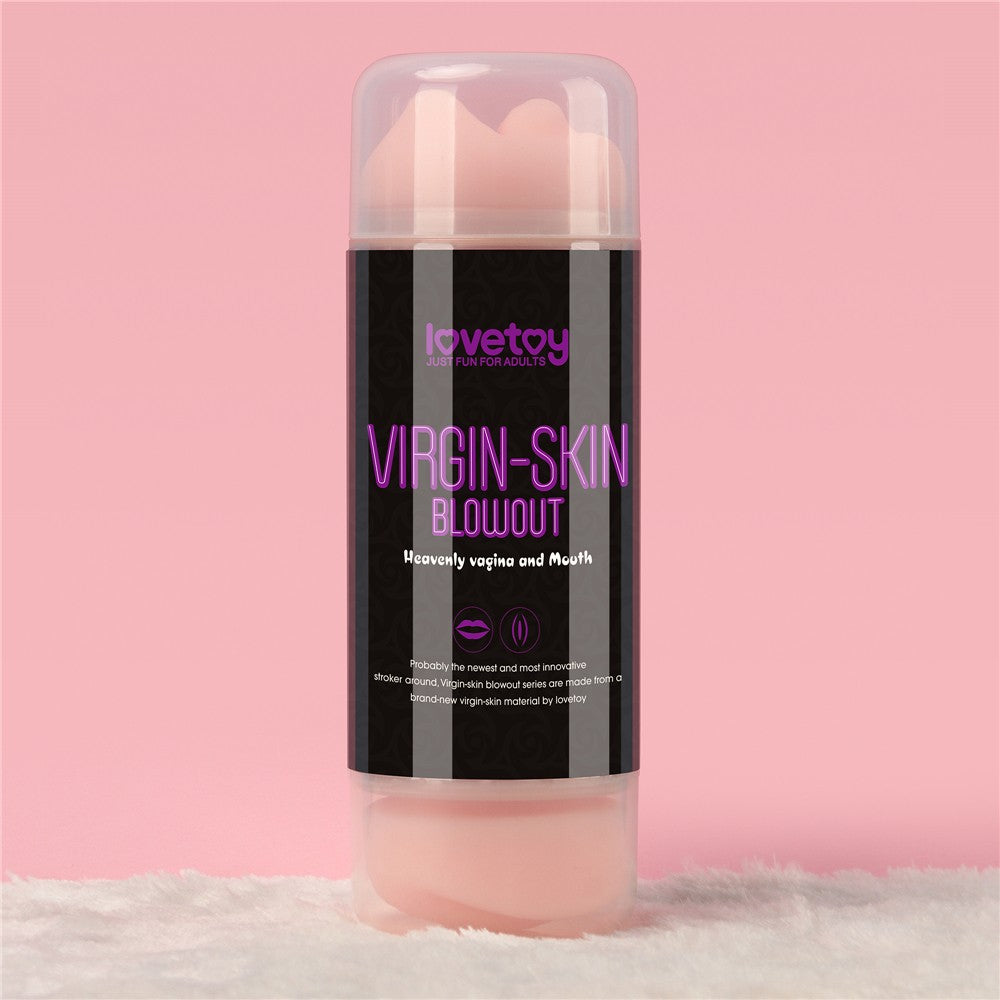 Vagina e bocca con doppio lato Blowout Virgin-skin