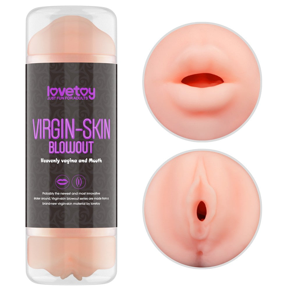 Vagina e bocca con doppio lato Blowout Virgin-skin