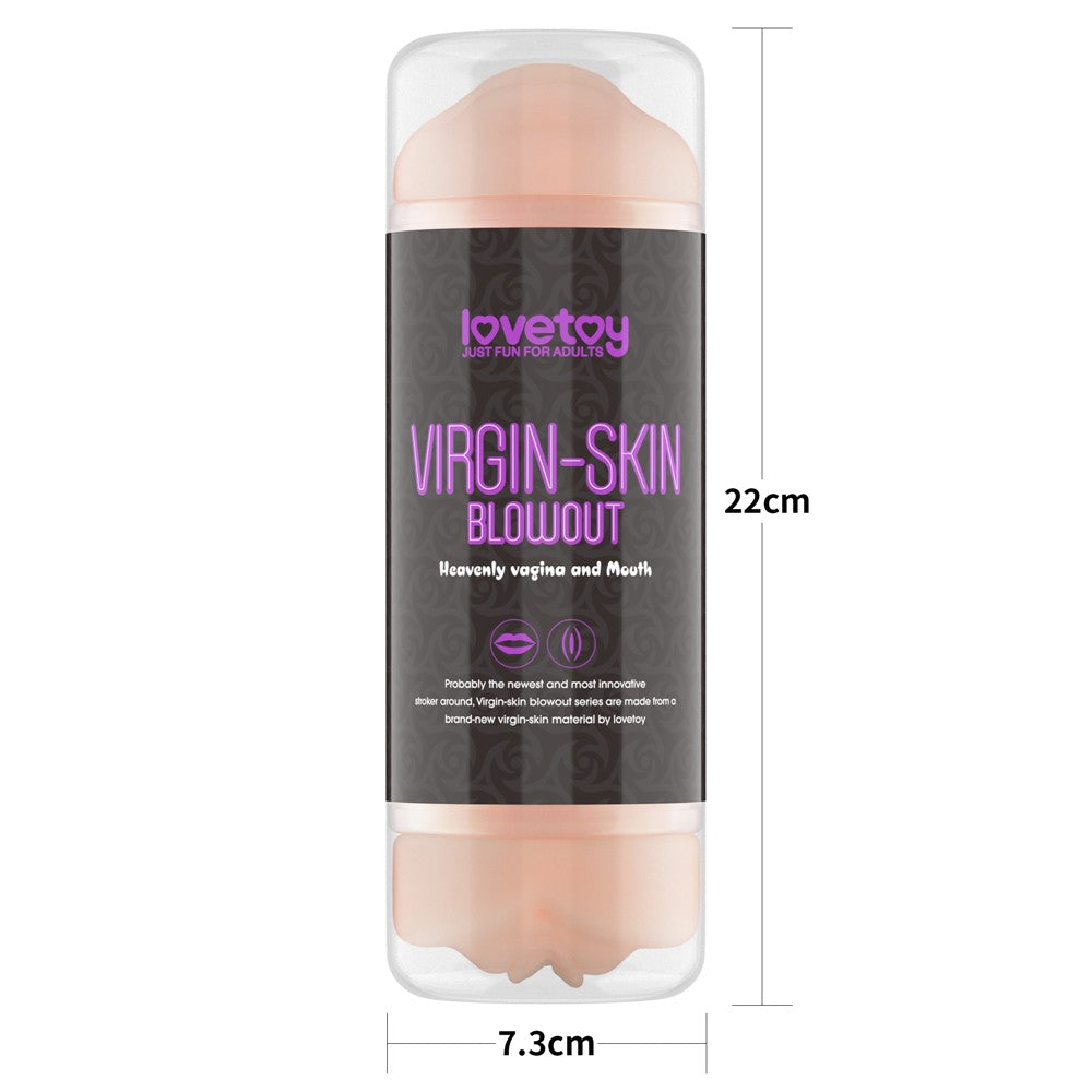 Vagina e bocca con doppio lato Blowout Virgin-skin