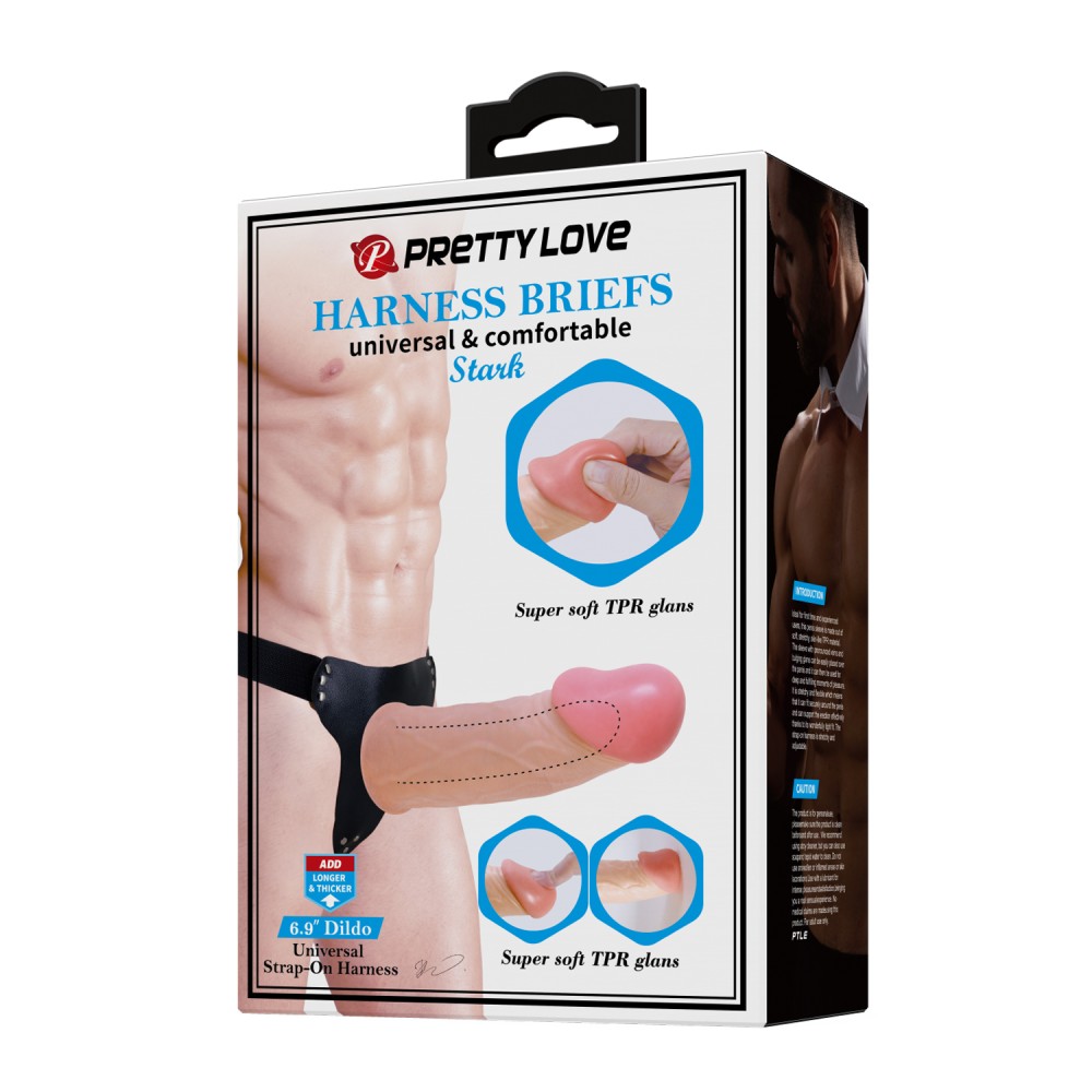 Mutandine con imbracatura Pretty Love Stark Flesh