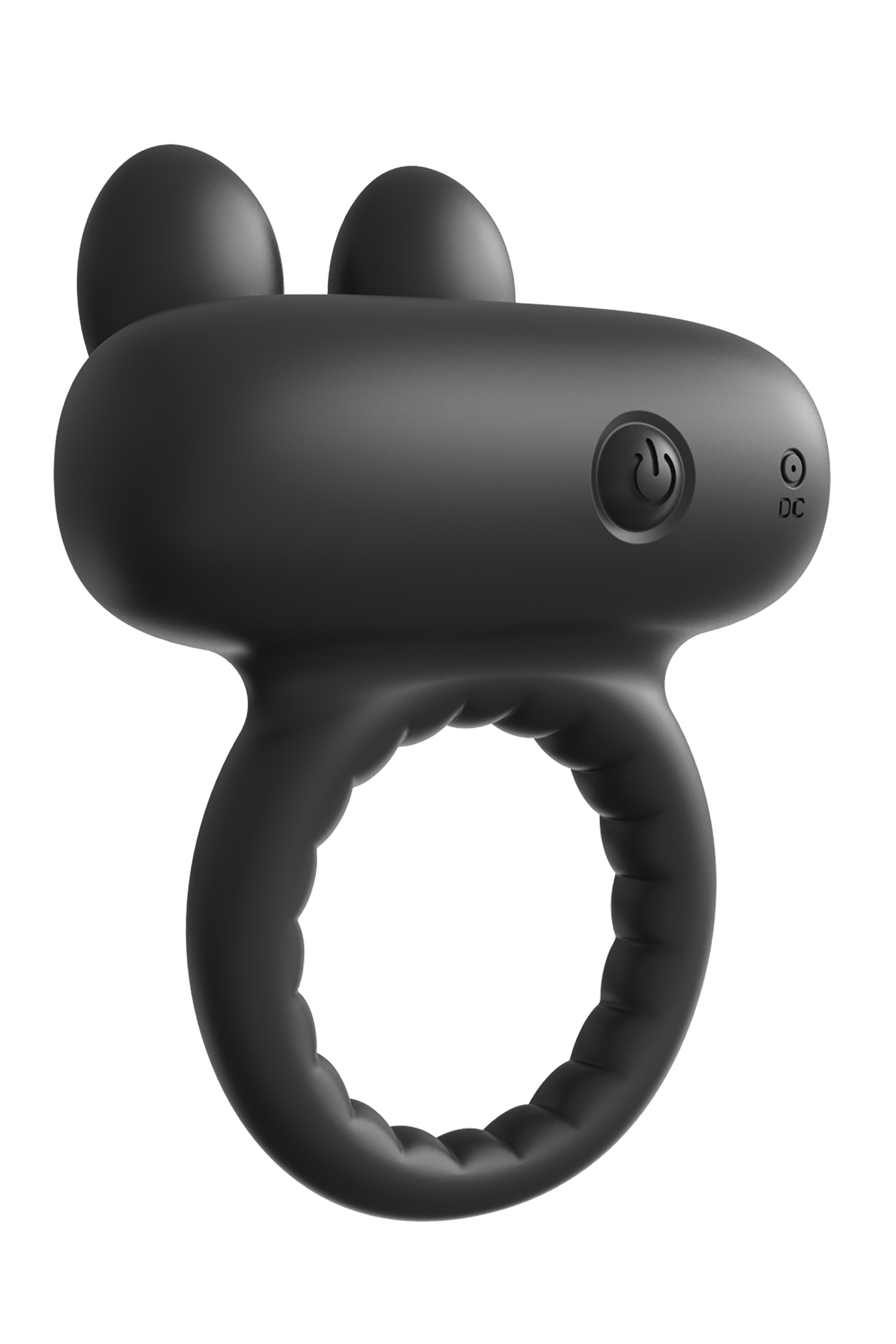 ANELLO PER IL PENE VIBRANTE RAMROD RABBIT NERO