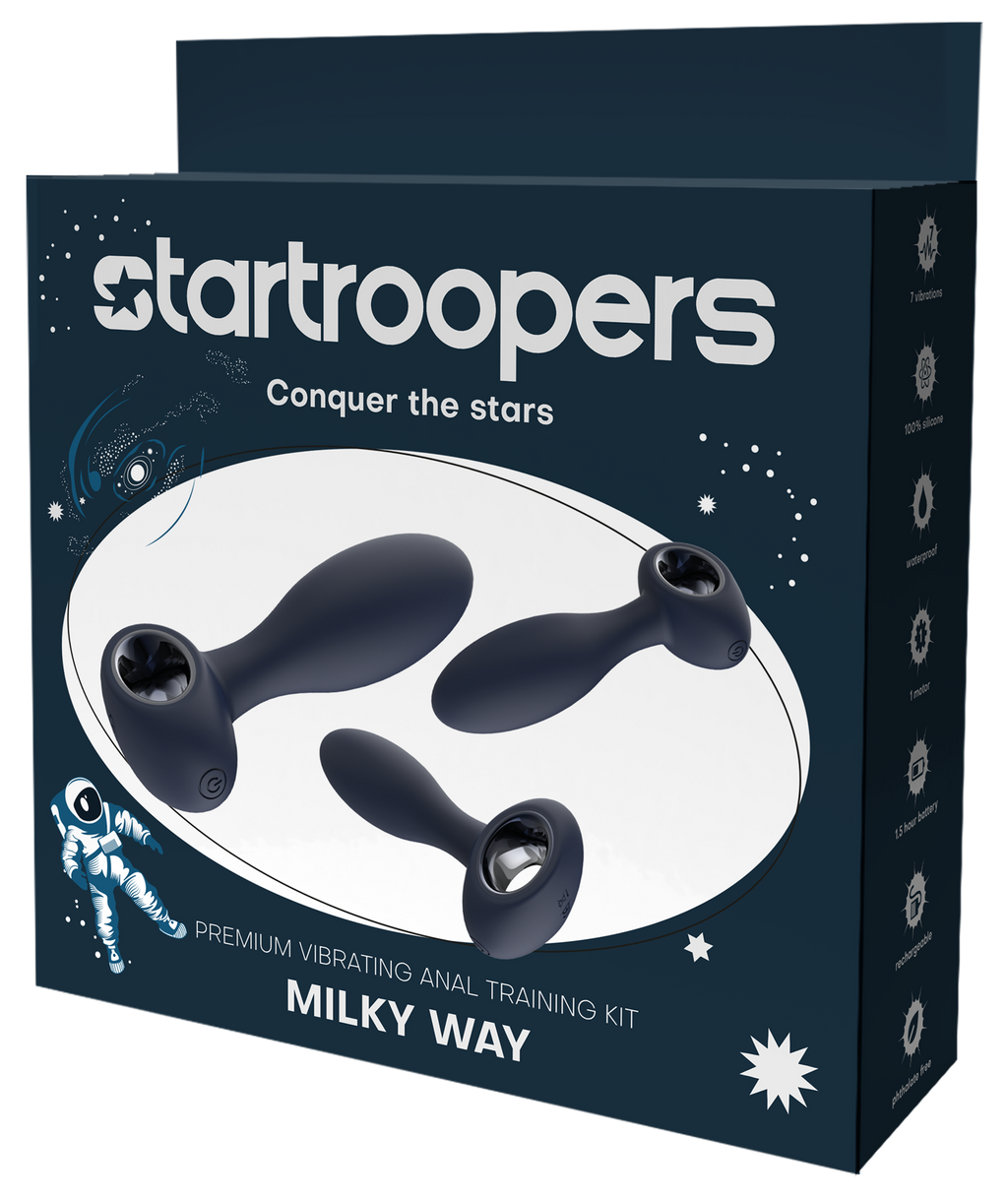 KIT DI ADDESTRAMENTO ANALE STARTROOPERS MILKY WAY